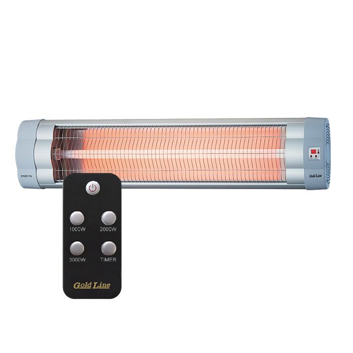 תנור חימום לתלייה קליפסו + שלט / ATL-2609